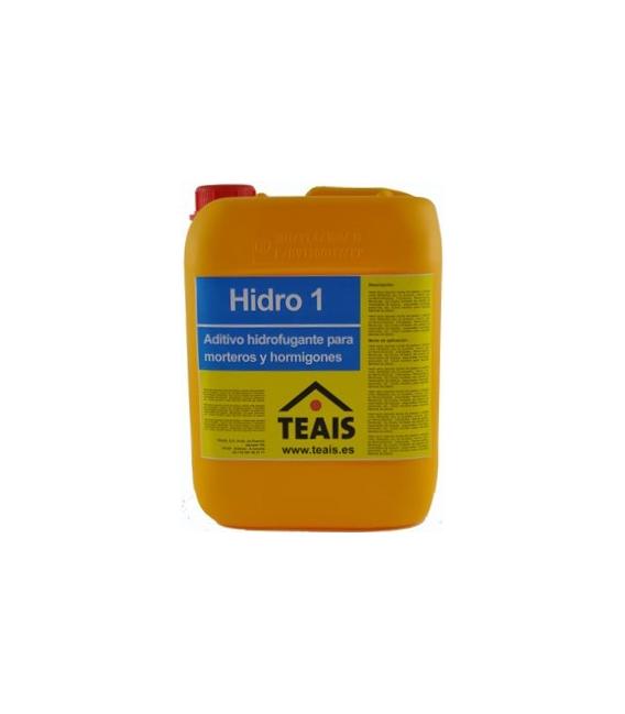 Teais Hidro 1 hidrofugante líquido para cementos y morteros