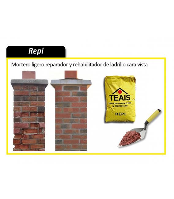 Teais Repi mortero especial para restauración de ladrillo cara vista