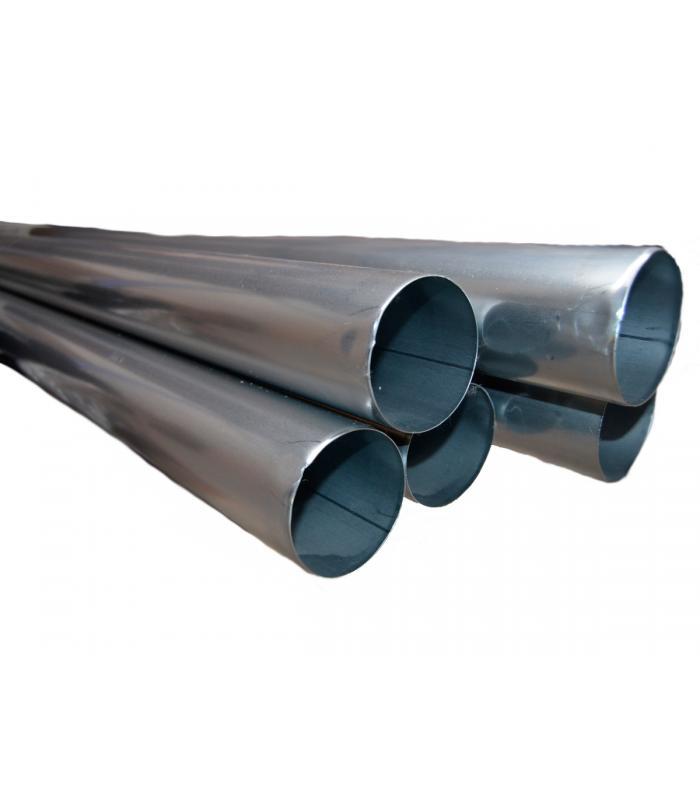 fricción honor Fundador Bajante redonda de zinc de 80mm de diámetro para canalón de zinc | ALCUPI