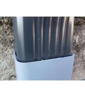 Adaptador alcantarillado y drenaje para bajante aluminio 6x8 PVC