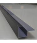 CANALETA lateral aluminio (unidades de 2 ml)